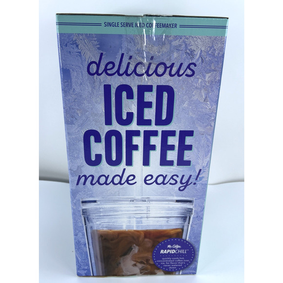 Mr Coffee Iced Coffee Maker Single Serve RapidChill Brewing Brews in Under 4 Min - Picture 4 of 6